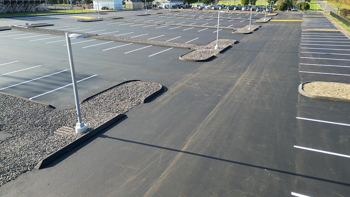 Parking paving