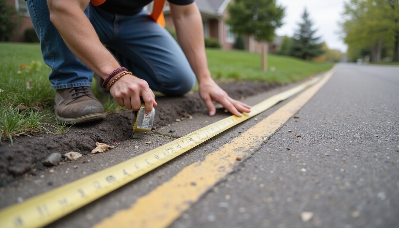 measure driveway precisely before paving