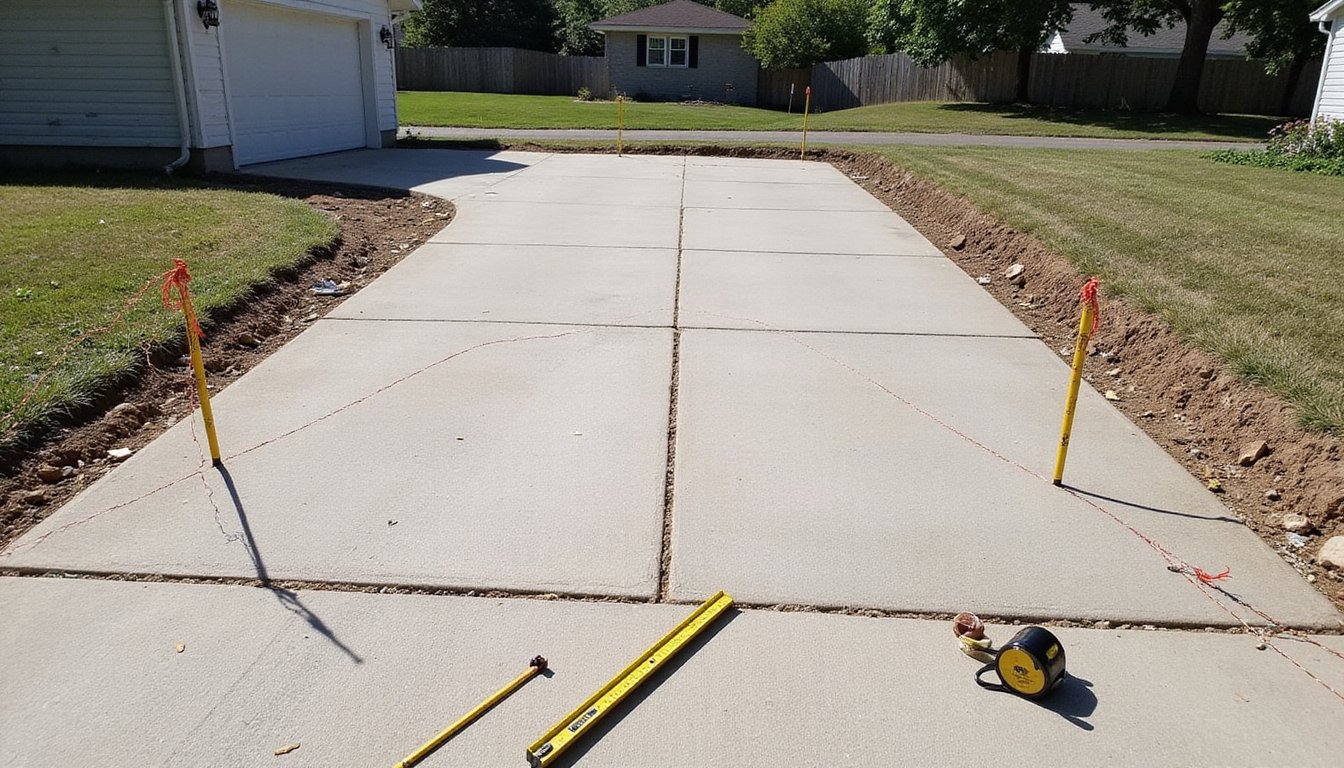 driveway cost estimates based on size