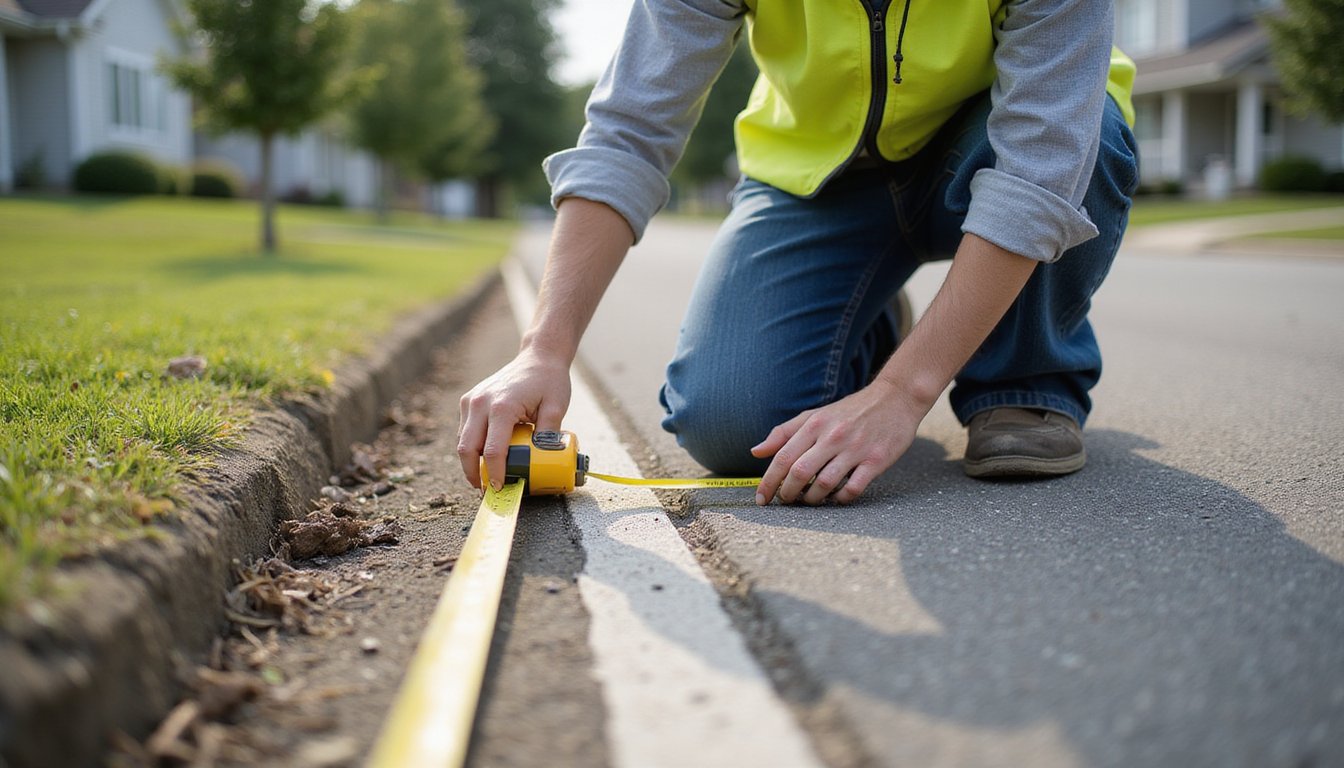 precise driveway measurement documentation review