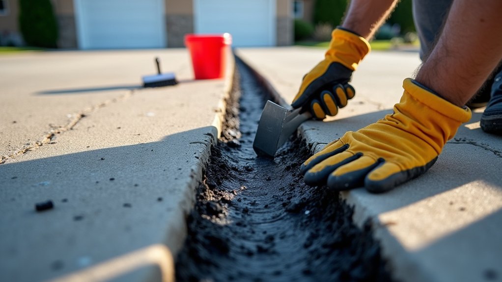 comprehensive driveway crack and pothole repair