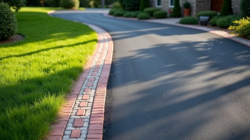 decorative edging enhances architectural aesthetics