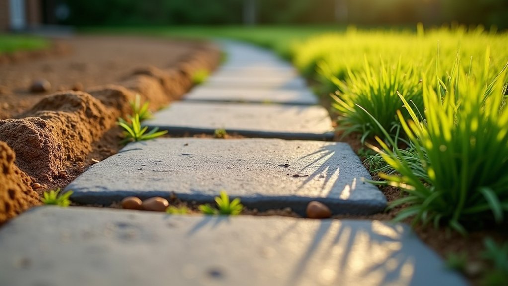 natural paving stones installation