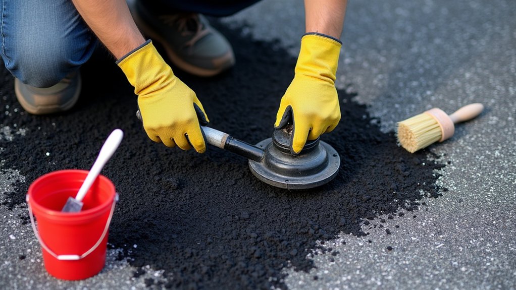 step by step asphalt driveway repair guide
