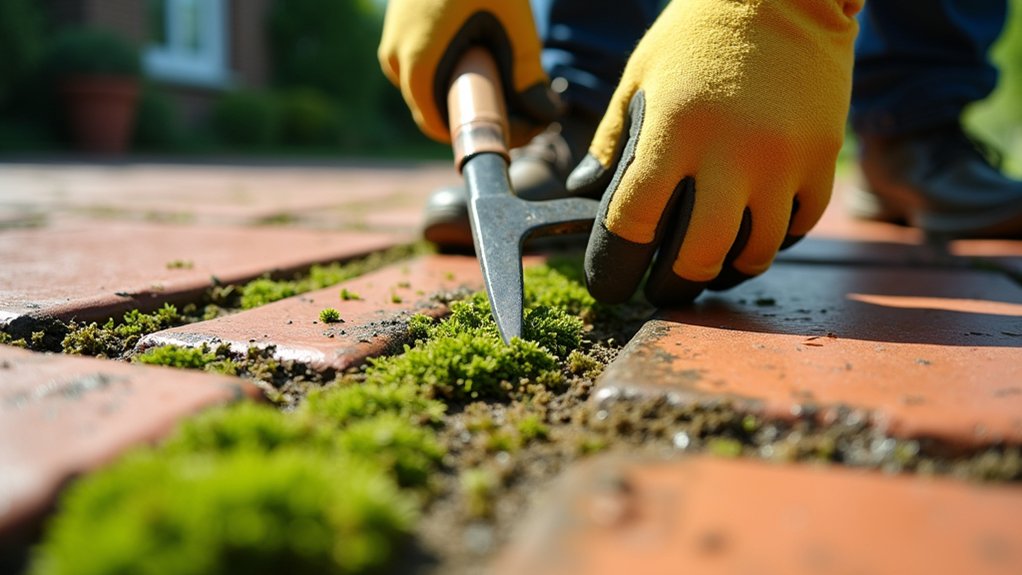 weed and moss joint removal