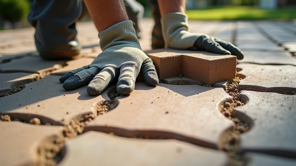 careful placement compaction jointing and drainage