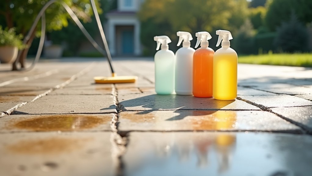 concrete cleaning product selection guidelines