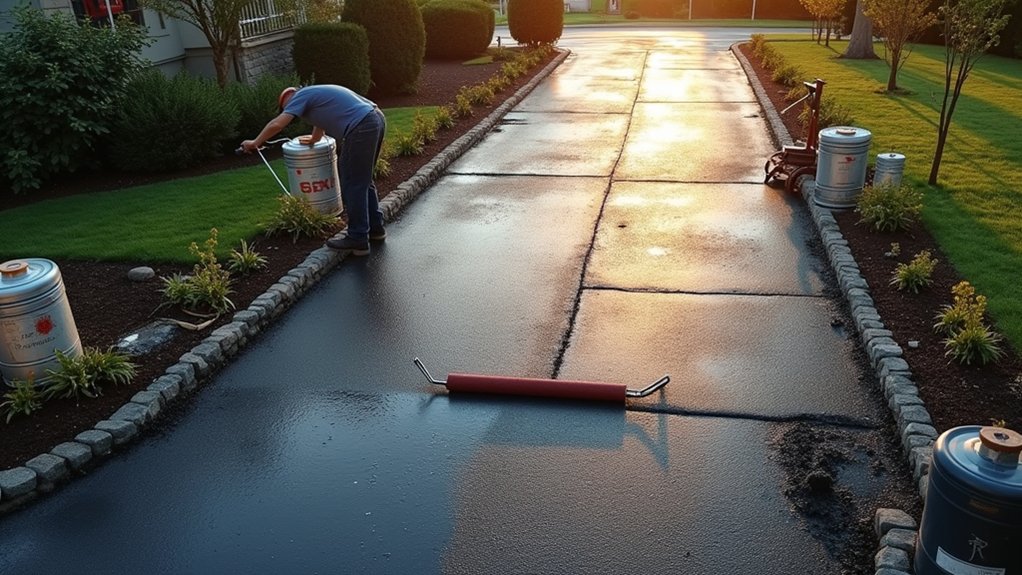 driveway sealcoating cost prediction