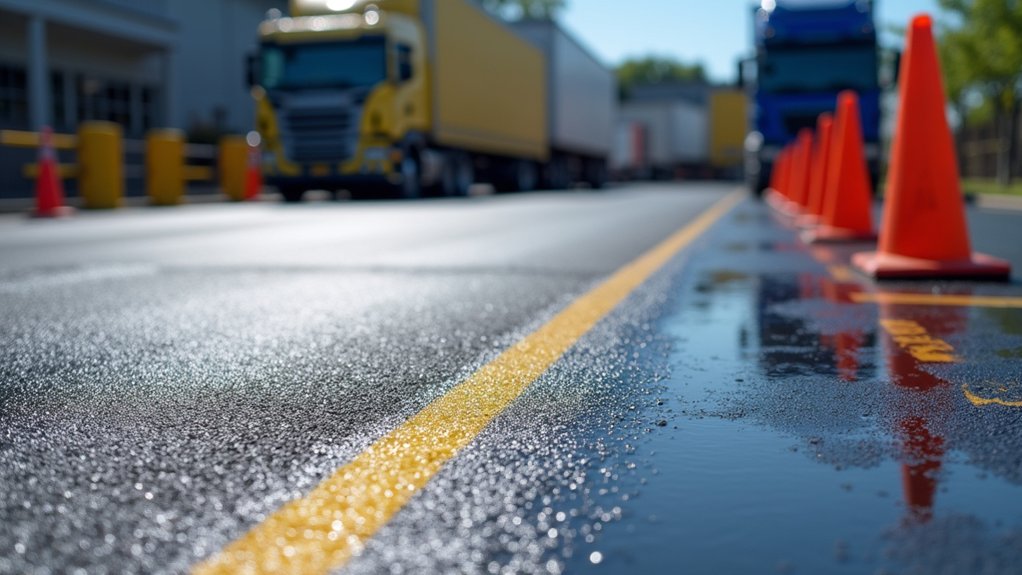 longer curing time for heavy vehicles