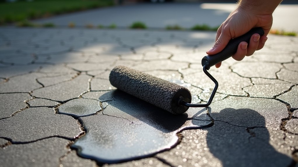 proper application tools essential for sealcoating