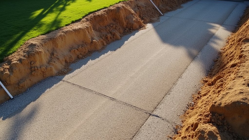 proper drainage systems for reconstruction