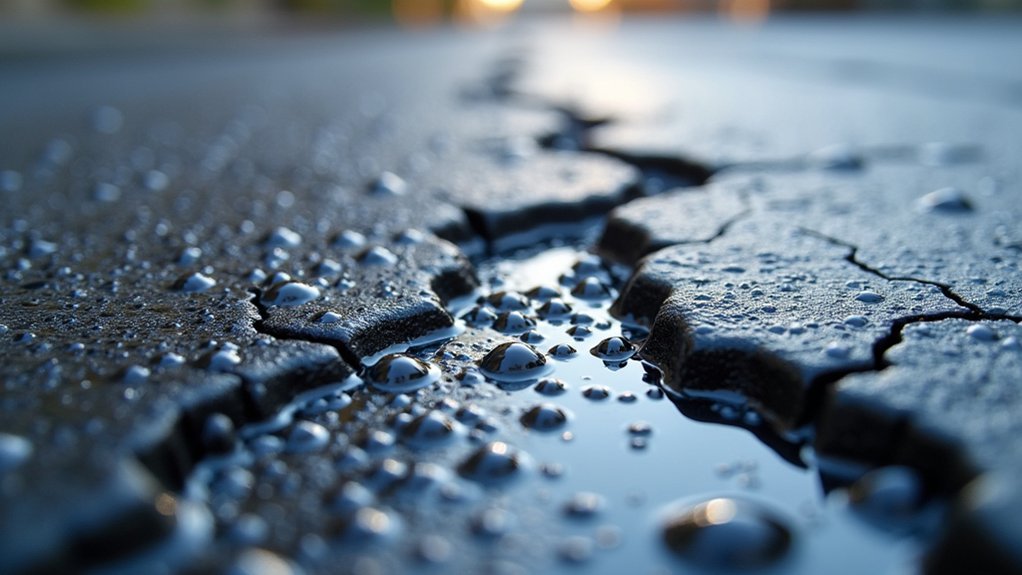 protecting asphalt from water damage