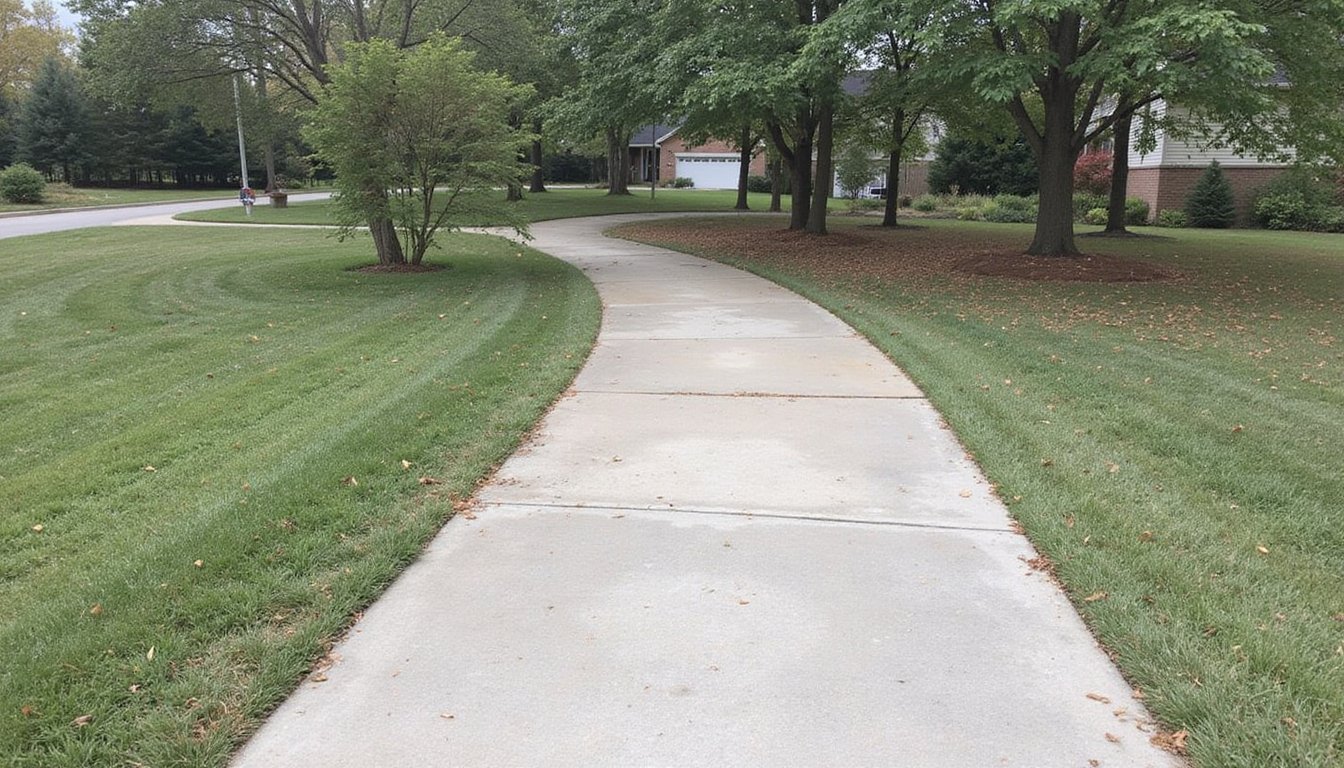 driveway apron repair without drainage issues