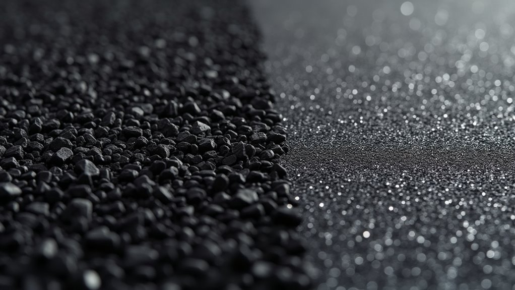 asphalt mix temperature differentiation