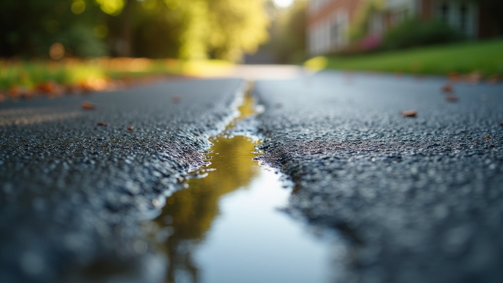 avoid asphalt damaging household products carefully