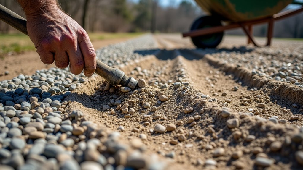 gravel driveway maintenance and repairs
