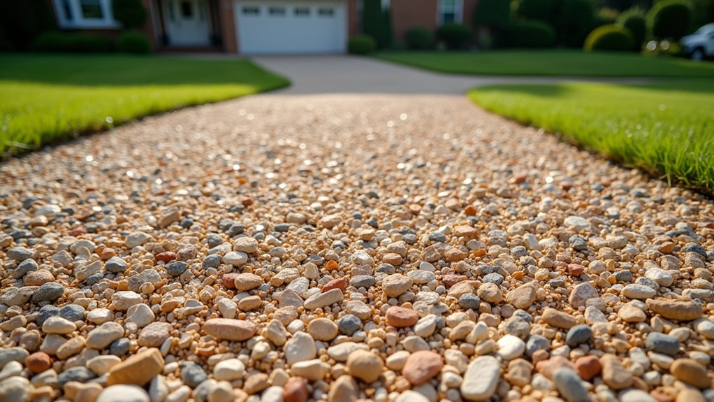 gravel type selection based on drainage