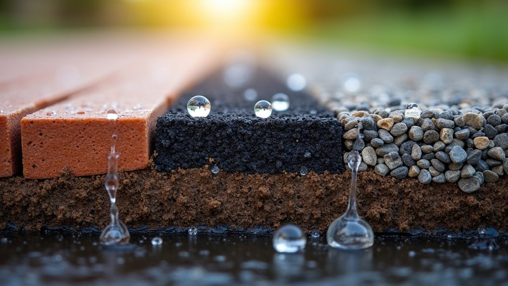 permeable materials enhance drainage