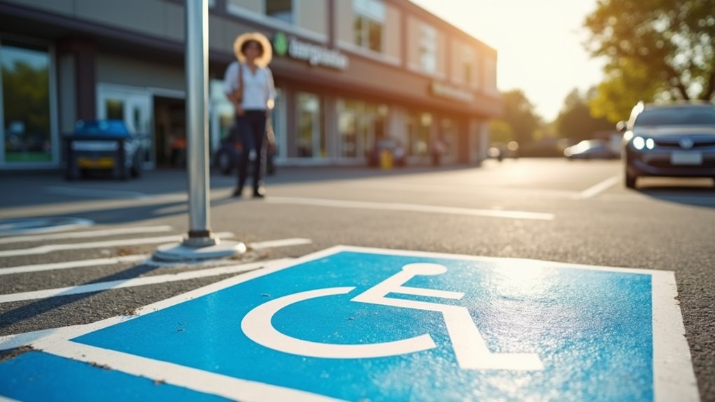 ada parking sign requirements