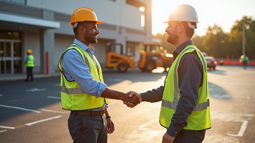 choosing a parking lot contractor