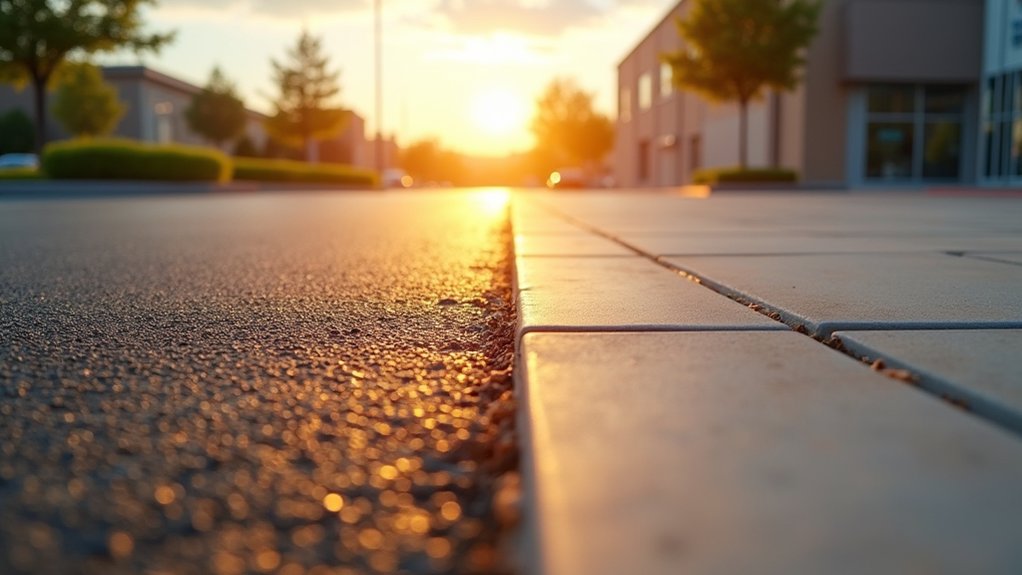 climate chooses asphalt vs concrete