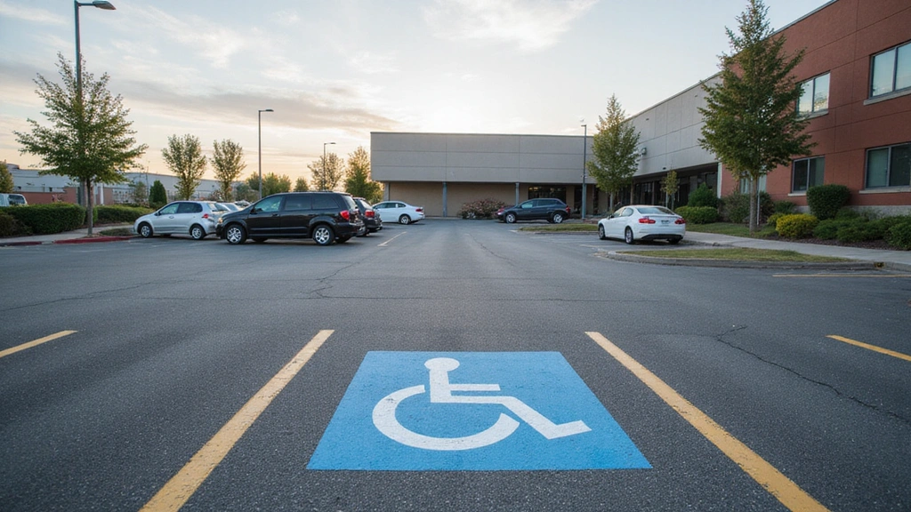ada compliant temporary parking access