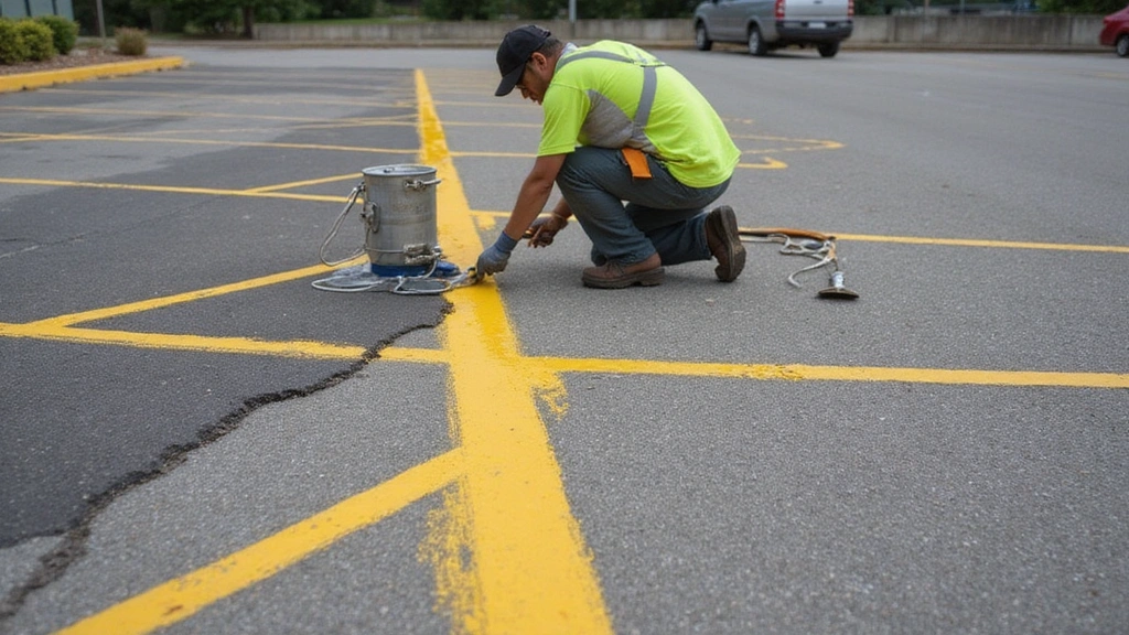 parking lot striping cost factors