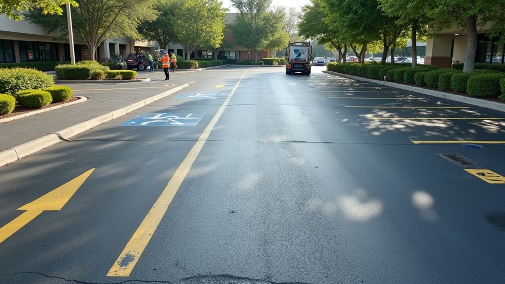 parking lot maintenance planning