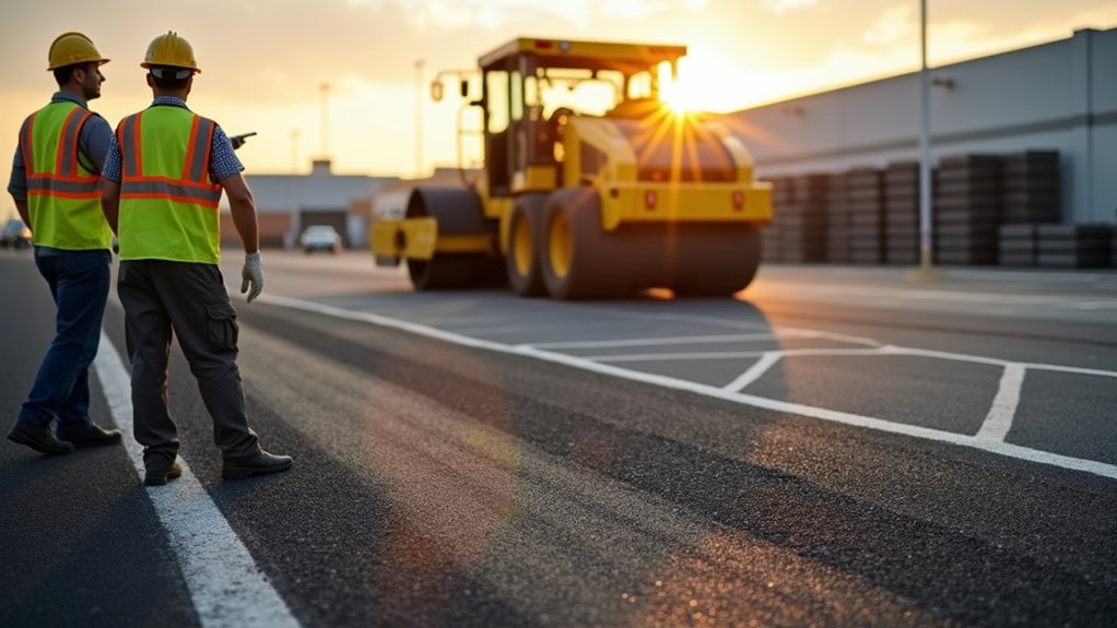 parking lot paving credentials