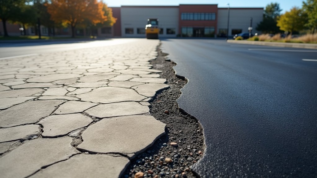 repair or replace parking lots
