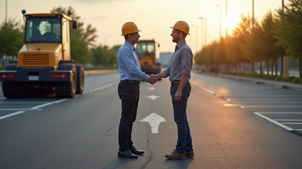 vetting parking lot contractors