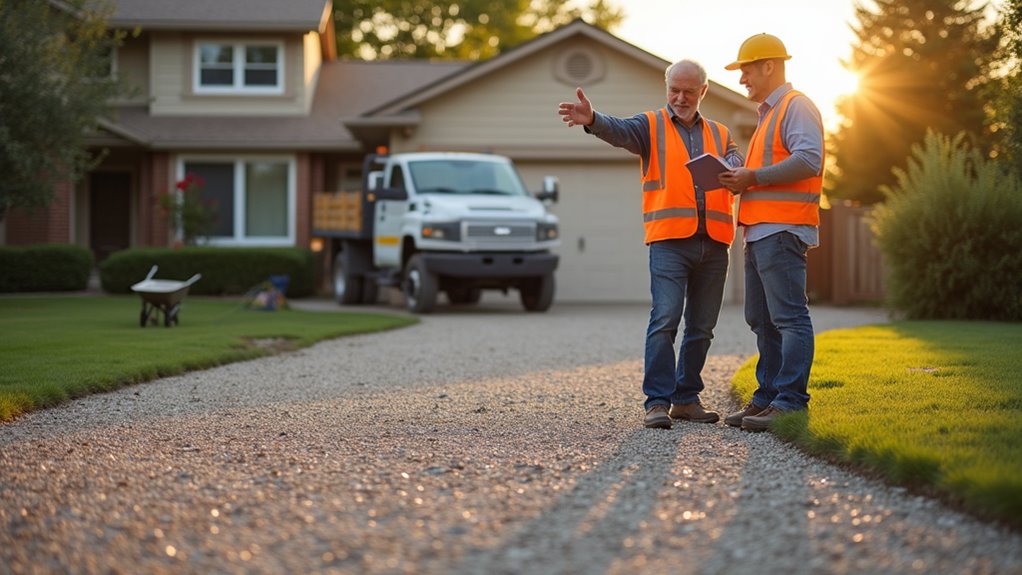 choose gravel driveway contractor