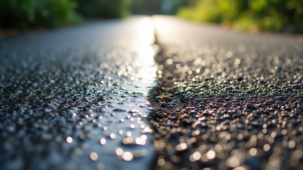 permeable vs standard asphalt drainage
