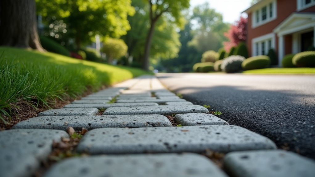 durable granite block edging