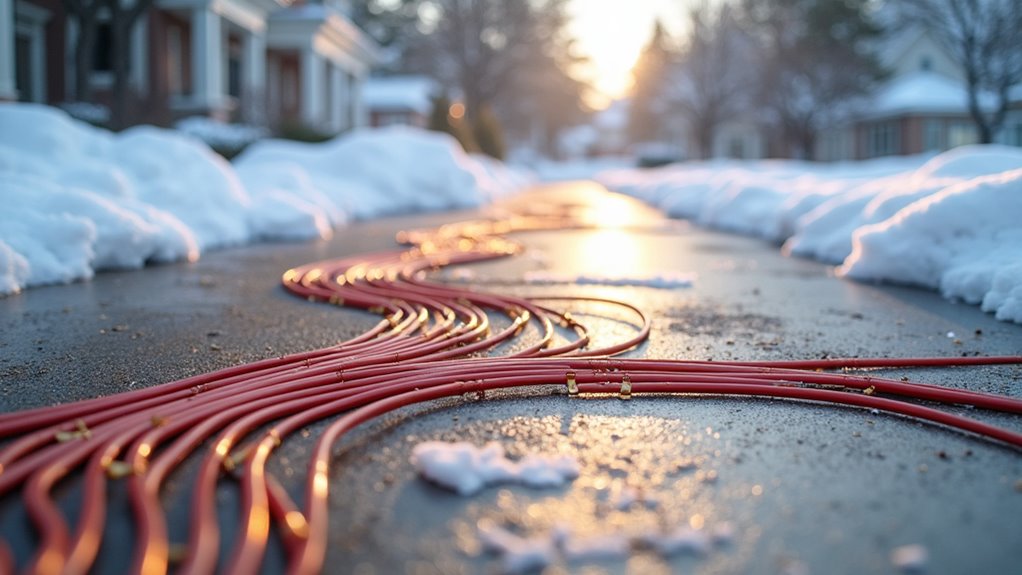 electric vs hydronic driveway heating