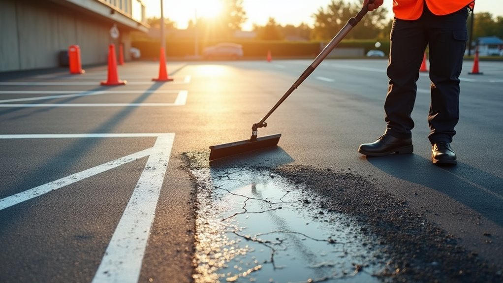 parking lot maintenance costs