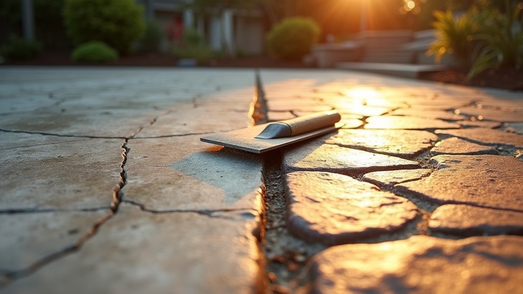 stamped concrete over existing slab