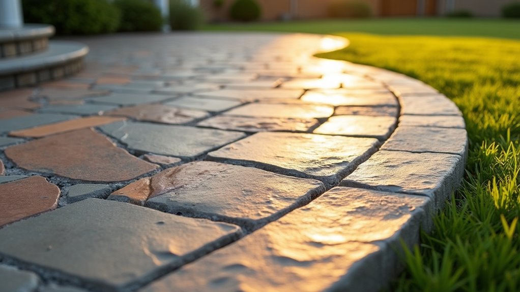 stamped vs regular concrete