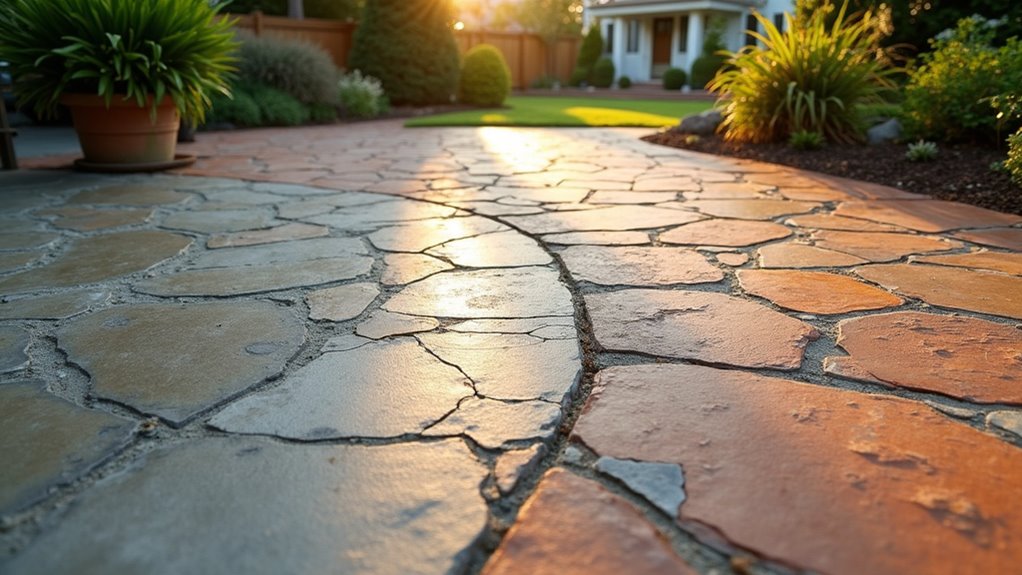 thin stamped bonded overlay